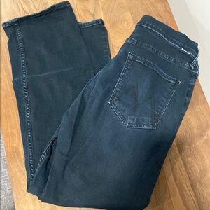 Women's Mother size 32 dark wash mid rise rider ankle